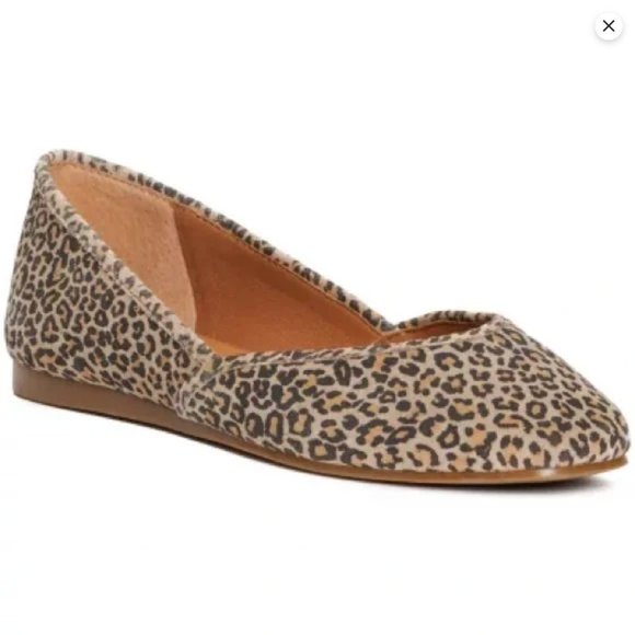 Lucky Brand Shoes - Lucky Brand Ameena Leopard Flats - Size 8/39